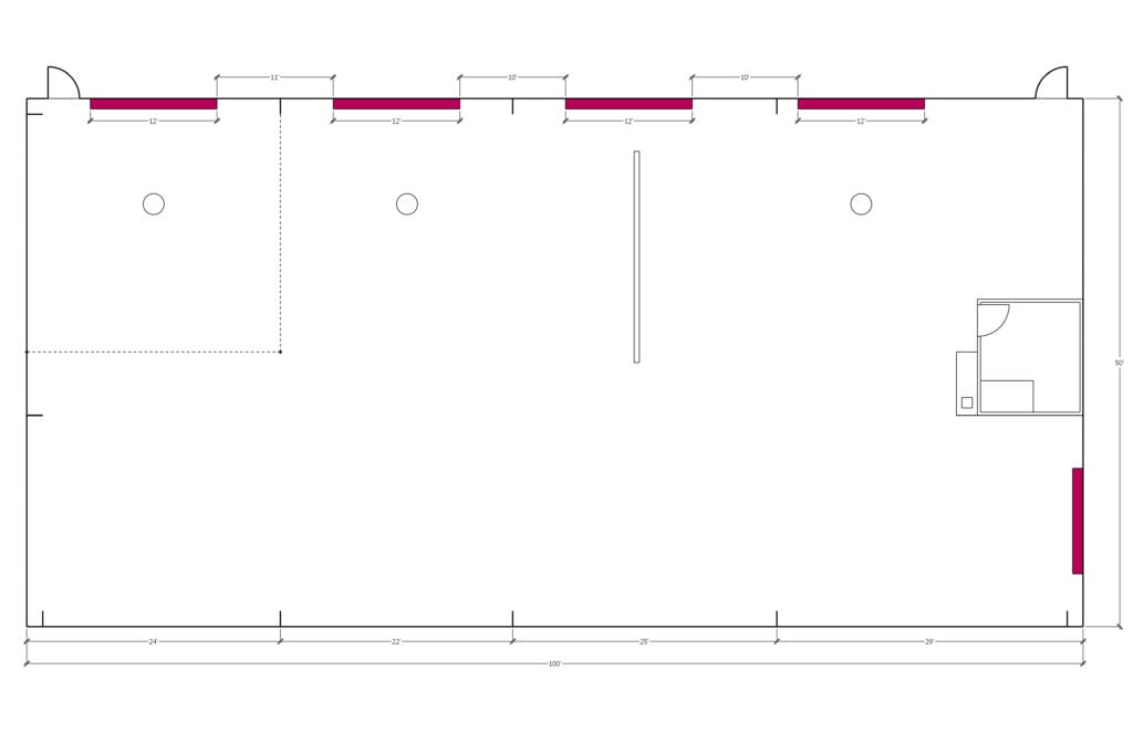 Maintenance Building Floor Plan